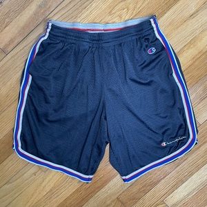 Champion Core Mesh Basketball Shorts Navy Blue Size Medium